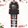 thumbnail image 2 of SUYIDA Matching Family Outfits Reindeer Graphic Plaid Tee Shirts Pants Sets Long Sleeve, 2 of 4