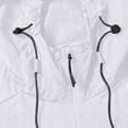 thumbnail image 5 of GUZOM Mens SPF Hoodie Sun Protection Jacket UPF 50+ Lightweight Quick Dry Breathable Outdoor Fishing Hiking Golf Coat with Zipper Pockets White S-4XL,Size 2XL, 5 of 8