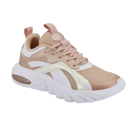 328-17 Tenis Sneakers Casual Rosa Cklass 328-17