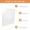 thumbnail image 6 of Guiyong Sheet Panel Clear Acrylic Sheet Poster Frame Acrylic Display Board Sheet Display Base, 6 of 6