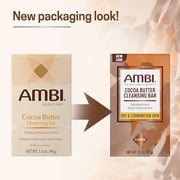 Ambi Cocoa Butter Cleansing Bar, Dry and Combination Skin, 3.5 oz