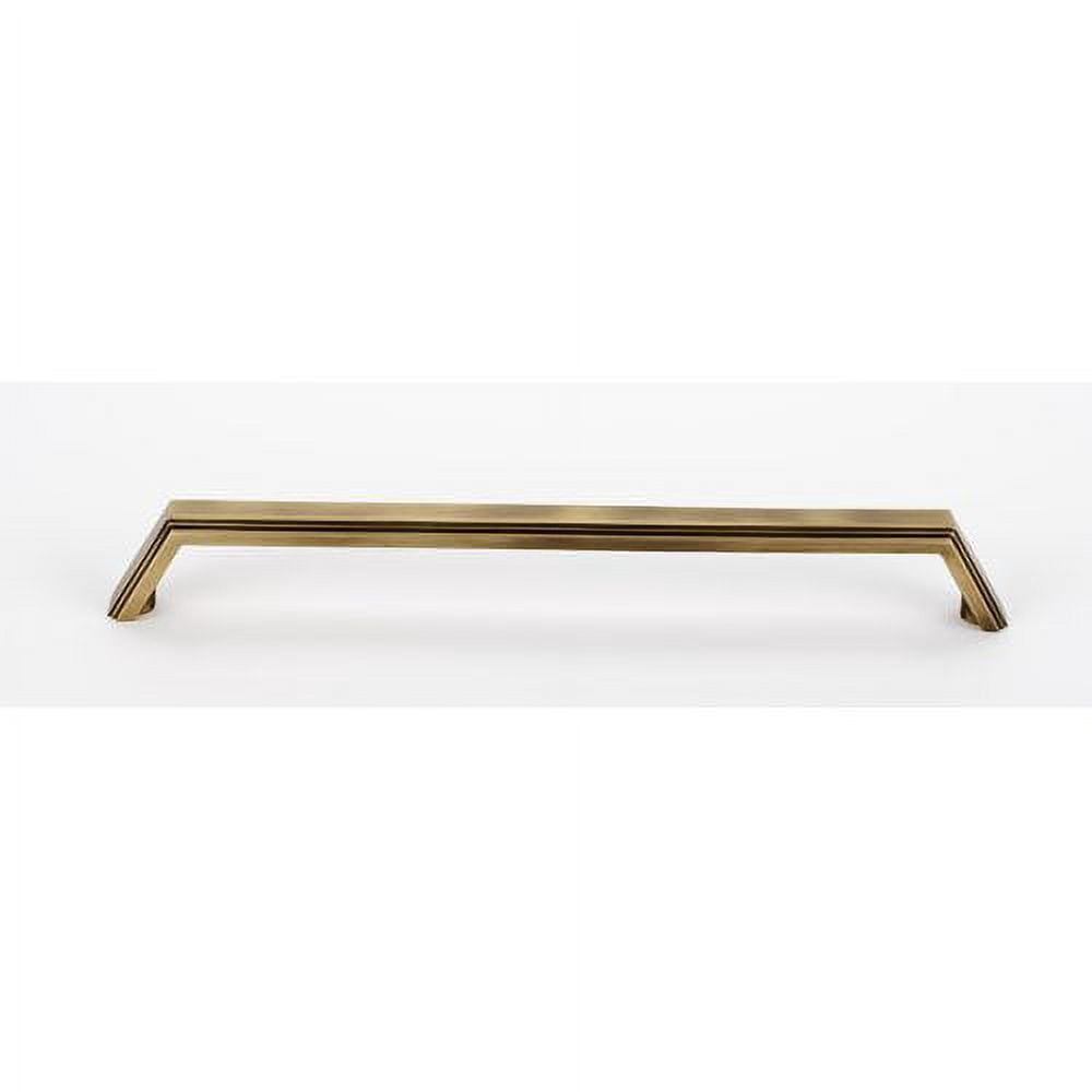 Alno D427-18-PB Nicole 18" Center To Center Neo Classic Angled Arch Solid Brass Appliance