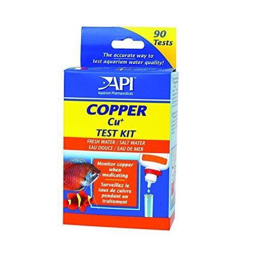 API Copper Test Kit Aquarium Water Test Kit 1 Count Walmart
