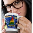 thumbnail image 2 of 3dRose, Gone Sailing, 11oz Magic Transforming Mug, 2 of 8