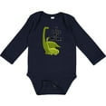 thumbnail image 3 of Inktastic I Love My Mom with Baby and Mommy Brontosaurus Boys or Girls Long Sleeve Baby Bodysuit, 3 of 5