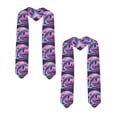 thumbnail image 2 of Kdxio Hawaiian Beach Dolphin Graduation Stole Class, Graduation Sash, Unisex Adult 36" Academic Commencements-Sharp Corner, 2 of 7