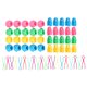 thumbnail image 2 of 60 uds bobina hilo amigos Clips de soporte de silicona abrazaderas de plástico carrete Huggers herramientas de bordado, 2 of 8