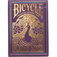 thumbnail image 3 of Bicycle Purple Peacock Playing Cards, Gold Cold Foil Playing Card Deck, 3 of 4