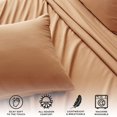 thumbnail image 6 of Rayon Derived from Bamboo Cooling Sheet Set, King, 4 Pieces, 6 of 6