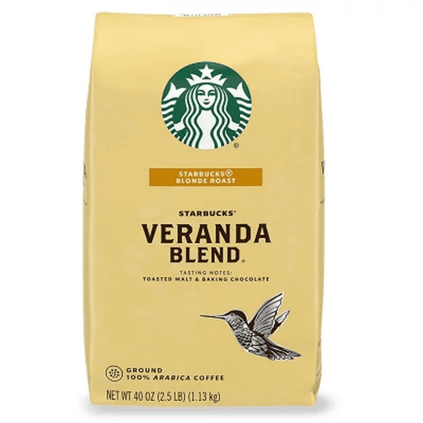 Starbucks Blonde Roast Ground Coffee, Veranda Blend (40 Oz.) - Walmart.com
