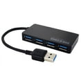 thumbnail image 1 of Fiudx Concentrador Usb, Adaptador Compacto de 4 Puertos, Transferencia de Datos Ultrarrápida de 5 Gbps, Compatible con Múltiples Dispositivos, Fácil de Conectar y Usar, Ideal para Computadoras Portát, 1 of 4