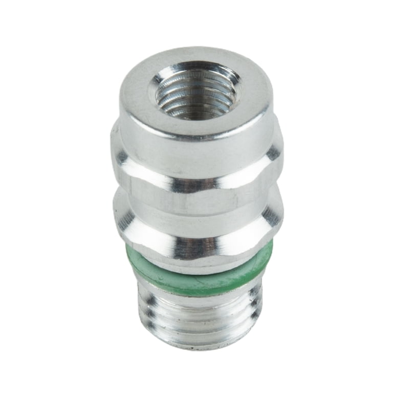A/C Service Valve High Side R-134a Port Adapter with Replaceable