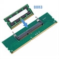thumbnail image 3 of Adaptador de Memoria DDR3 para Portátil A Computadora de Escritorio (SO-DIMM de 200 Pines) A Conector de Memoria RAM DIMM de 240 Pines para PC., 3 of 5