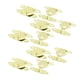 thumbnail image 1 of Ganchos de aleación de casa Unique Bargains, cerradura de caja tallada, tono dorado, 10 piezas, 1 of 1