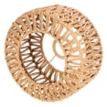 thumbnail image 3 of SHISUYAN Straw Rope Woven Lampshade Grass Rope Rustic Ceiling Lamp Cover for Replacement Size S, 3 of 8