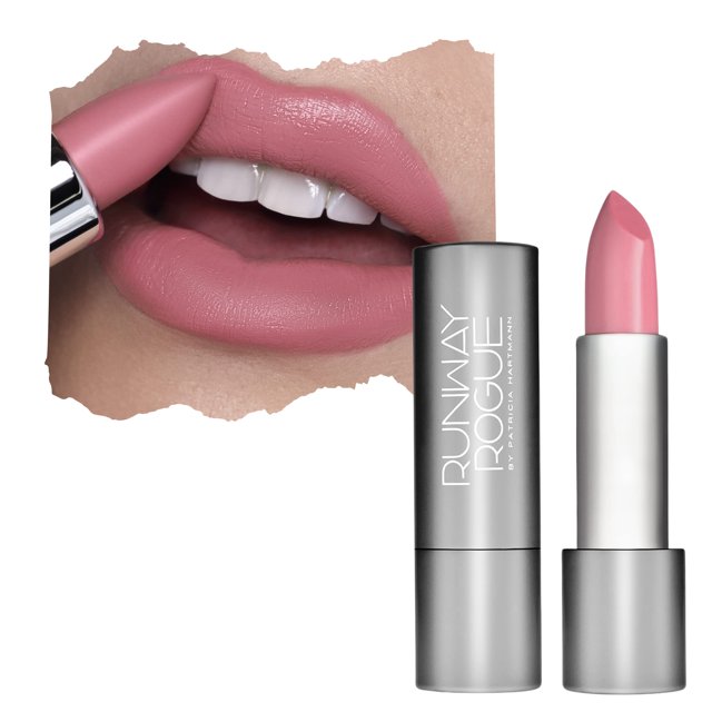 Runway Rogue 90s Vibe Lipstick Hidratante Mate Cool-Tone Pale-Rose Lipstick Patricia