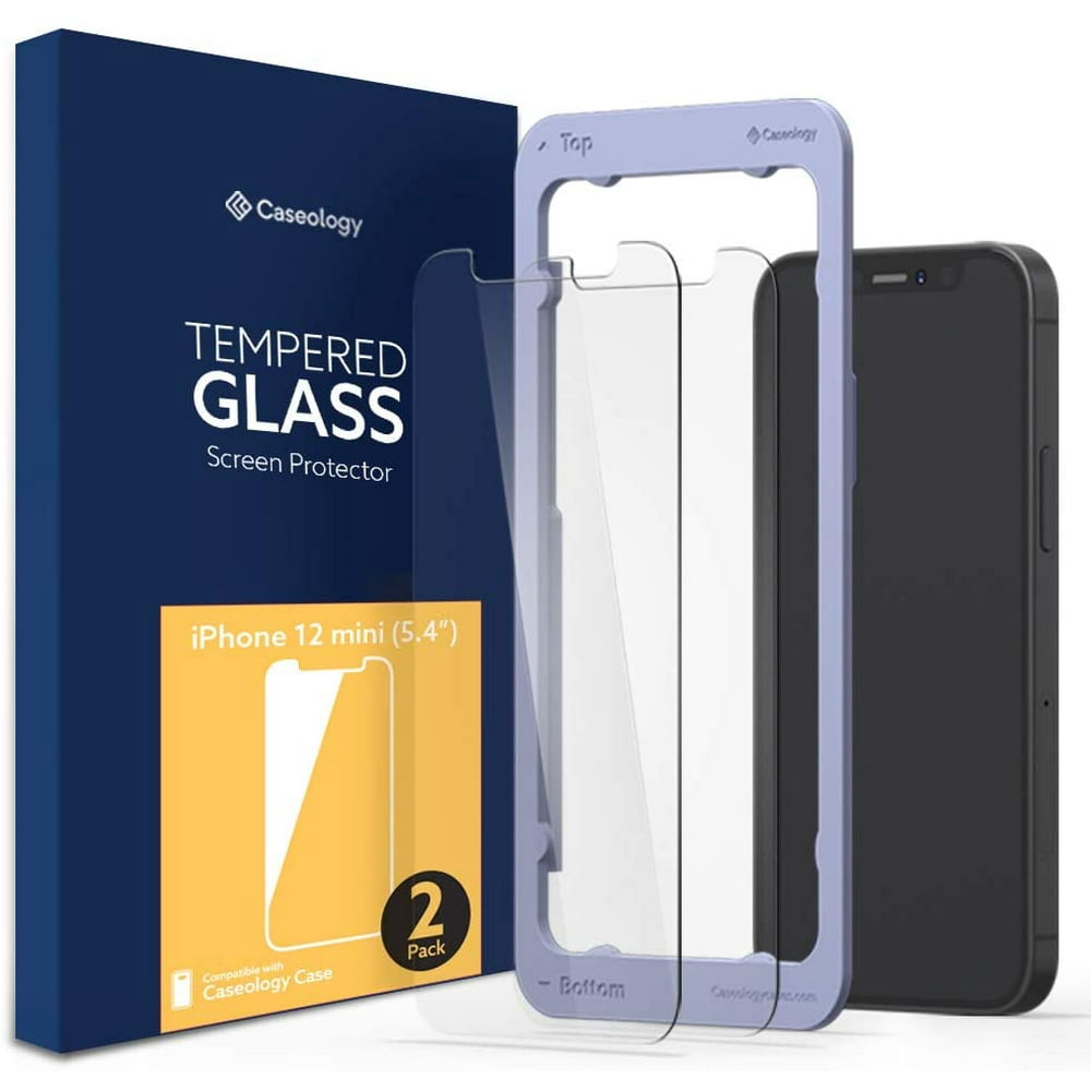 iPhone 12 Mini Screen Protector, Caseology Tempered Glass for Apple