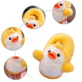 thumbnail image 5 of NIEWTR Winter Slippers For Girls Cartoon Animal Slippers Toddler Warm Plush House Shoes Little Kids Home Slippers(A-Yellow,4), 5 of 9