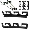 thumbnail image 1 of Musbetu 4Pcs Fishing Rod Holder 6-Rod Positions Fall-resistant Strong Load Bearing Detachable Wall Ceiling Fishing Pole Holder Angling Tool, 1 of 7
