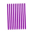 thumbnail image 4 of Rizador de pelo de silicona Flexible para barbería, herramientas de salón de barra permanente, 10 piezas violeta grande, 4 of 8