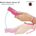 thumbnail image 3 of Wii Controller Compatible with Nintend Wii, Wii U with Motion Plus, 1 Pack Wii Remote and Nunchuck Controller with Silicone Case and Wrist Strap (Pink), 3 of 6