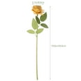 thumbnail image 2 of Houderco 8Ud Ramos De Rosas Artificiales Doradas Para Decorar Hogar Y Eventos Con Aspecto Natural, 2 of 6