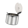 thumbnail image 3 of TAILTOSS modern stainless steel sugar canister condiment container 1 Set, 3 of 8