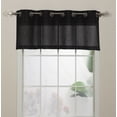 thumbnail image 3 of Nanshing Lancer Grommet Single Curtain Panel, Black, 54 x 95", 3 of 3