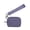 Purple, variant on Wristlet Wallet for Women, Nylon Keychain Coin Purse Pouch Zippered Card Case With Id Window/Hand strap
