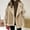 Beige, variant on Winter Coats For Women 2024 Casual Jacket Soft Warm Short Lambswool Jacket Jackets With Pockets Nylon Jackets for Women Lightweight Women's Western Wear Fall Vests for Women Jackets under Womens