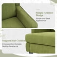 thumbnail image 4 of Bezseller Wingback Armchair with High Back, Upholstered Accent Chair for Living Room,Bedroom,Office,Green, 4 of 8
