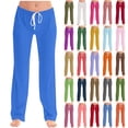 thumbnail image 6 of FAIWAD Pajama Pants Women Casual Comfy Loose Home Pants Stretchy Drawstring Sleep Pj Bottoms Pant Loungewear, 6 of 6