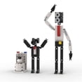 thumbnail image 5 of Bloque de construcción Moc, inodoro, hombre contra hombre monitor, bloque de construcción, juego de inodoro Skibidi, juguete de bloques de construcción, 5 of 5