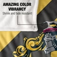 thumbnail image 4 of Harry Potter Stripe Hufflepuff Crest Silky Touch Super Soft Throw Blanket 36" x 58", 4 of 6