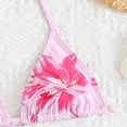 thumbnail image 6 of UAYOTSE Girl's 3 Piece Cute Triangle Bikini Swimsuit with Beach Cover Up,Sizes 13-14 Years, 6 of 9