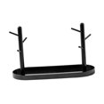 thumbnail image 4 of FVDPWYE Entryway Tray Key Bowl Elegant Storage Holder Jewelry Dish Organizer for Desktop Black Double, 4 of 9