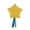Yellow, variant on Soft Stuffed Bean Bag Balls,Handmade Throwing Juggling Balls,Cute Little Star with String Beanbags for Indoor Outdoor Family Party Game Toys Cornhole Toss Games, Backyards Game,3.5 in,1PC.