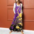 thumbnail image 6 of FrzhBrz Women's Mardi Gras Overalls Casual Loose Jumpsuits Pants for Women Parade Carnival Party Wide Leg Jumpsuits with Pockets, 6 of 6