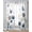 White, variant on Blue Floral Sheer Curtains 63 Inch Length 2 Panels Set for Living Room/Bedroom, Spring Watercolor Flowers Butterflies Beige Kitchen Curtains Grommet Semi-Sheer Curtains Window Treatments 42"x63"x2