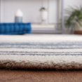 thumbnail image 4 of SAFAVIEH Metro Caylee Striped Area Rug, Ivory/Blue, 3' x 5', 4 of 8