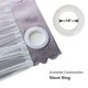 thumbnail image 4 of Cortinas FANLI Ombre Rainbow Blackout para dormitorio de niños y niñas, 4 of 7