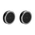 thumbnail image 2 of ZheElen Car Media Steering Wheel Remote Control Music Streaming Silver 36x36x8.5mm 2Set, 2 of 6