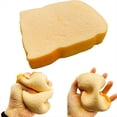 thumbnail image 2 of Juguete Antiestrés con Pan Tostado en Rodajas, Juguete para Aplastar con Forma de Pan, Juguetes Sensoriales para Aliviar el Estrés para Juguetes Divertidos y Complicados, 2 of 5