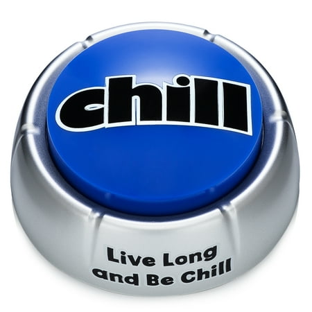 Chill Button - The Coolest Stress Relief Toy on The Planet