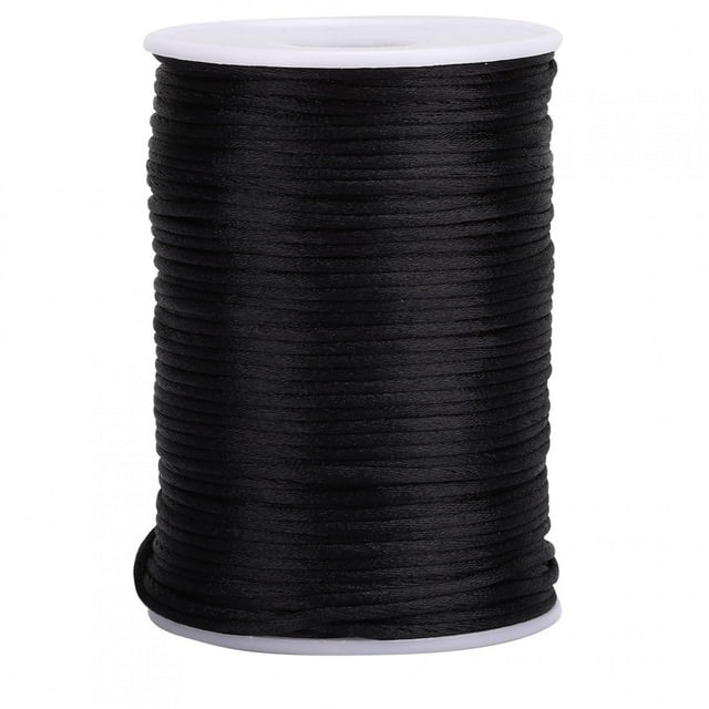 YLSHRF Chinese Knotting Cord, Nylon Satin Cord, 1pcs Knitting Sewing For Jewelry Making Threading