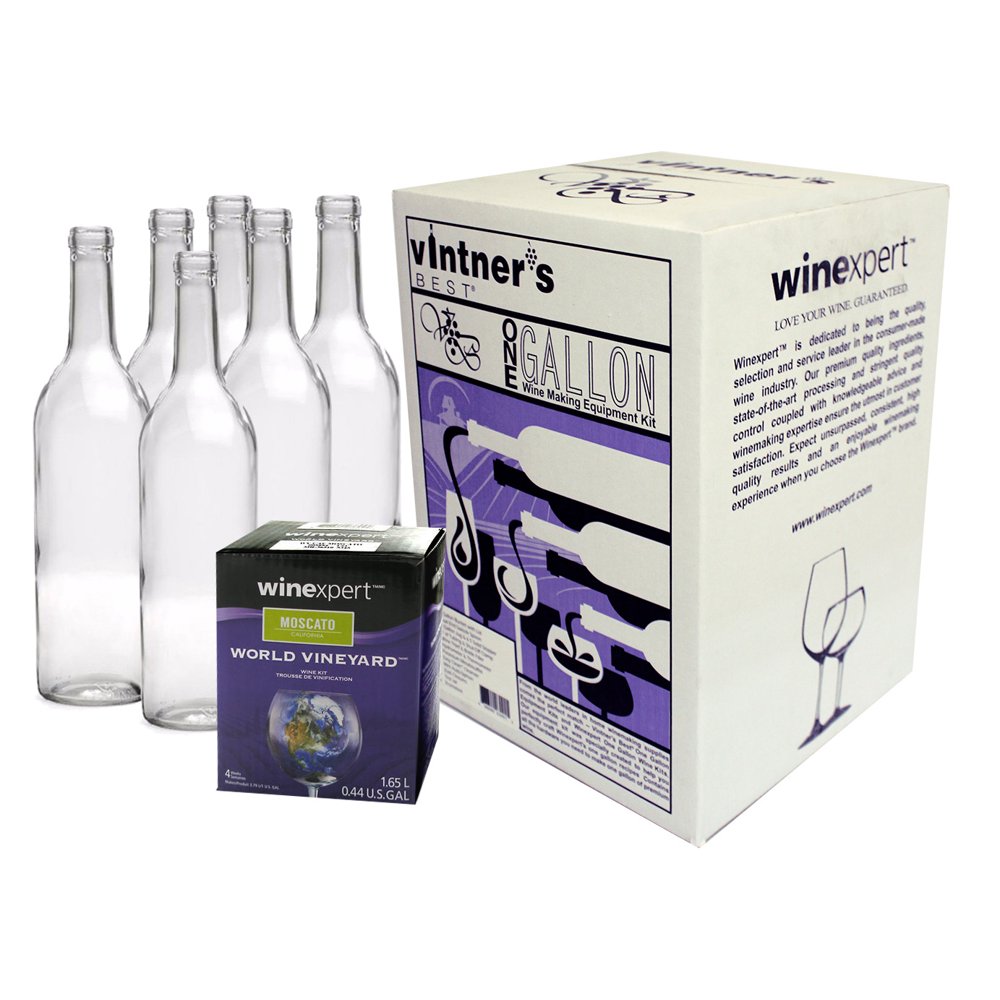 Winexpert One Gallon Wine Equipment Kit and Ingredient Kit Walmart