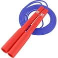 thumbnail image 1 of Buddy Lee Magic Speed Pro Fitness Jump Rope - Red/Blue Ergonomically Designed Long Handles Flower Cup Adjustment System Endorsed By Jump Rope Champions A Perfect Choice For Kids & Adults, 1 of 3