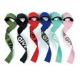 thumbnail image 3 of Correas de levantamiento de pesas, correas acolchadas para entrenamiento de fuerza de muñeca, correas de peso muerto para hombres, rosa, nunca te rindas, 2 uds. Sincero Electrónica, 3 of 5