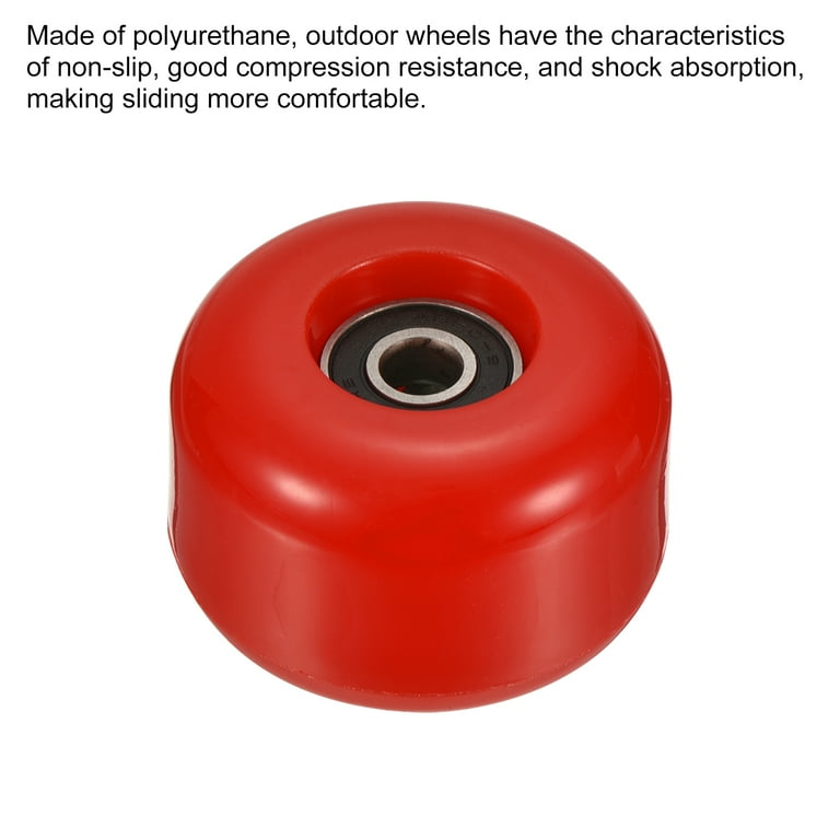 Uxcell 54mm Skateboard Wheel with Bearings ABEC-9 Street