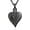 Black, variant on Cremation Jewelry Butterfly Heart Urn Necklaces for Ashes Stainless Steel Urn Pendant Urn Necklace Keepsake for Women
